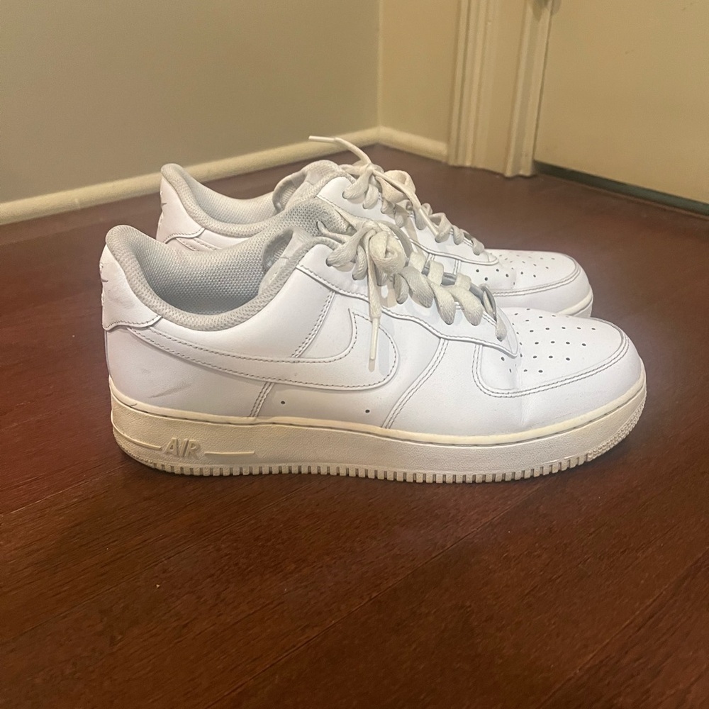 Nike Kids White Low-Top Swoosh Sneakers